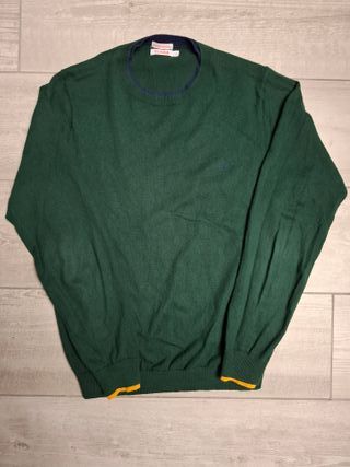 Maglione Sun68 Uomo Taglia S Colore Verde Kashmir