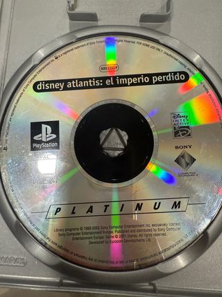 Atlantis: El Imperio Perdido PS1