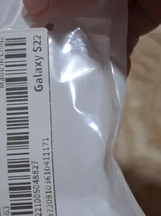 Funda transparente para móvil