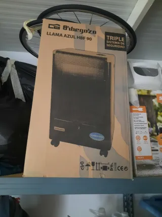 Estufa Orbegozo LLAMA AZUL HBF 90