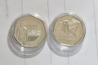 Moneda Colombia 20.000 Pesos