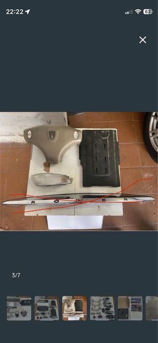 Tapa Batería Rover 75