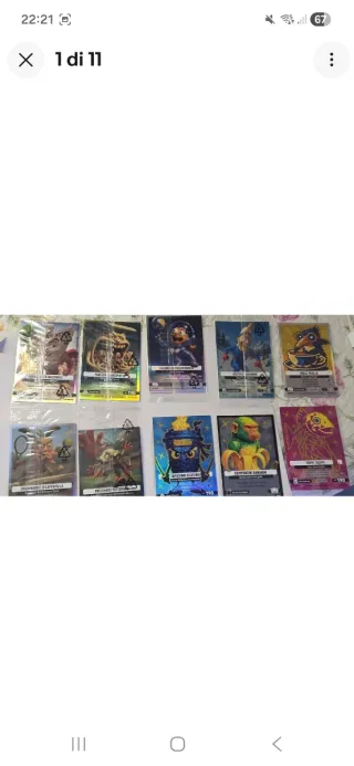 Carte Promo Brainrot Edizione Limitata 10 Pz