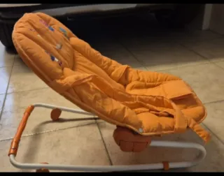 Hamaca bebé plegable naranja