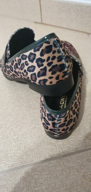 Mocassini animalier Made in Italy come nuovi