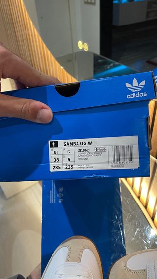 Zapatillas Adidas Samba Blancas Rosas