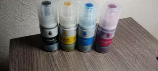 Impresora Botes de Tinta Negra, Amarilla, Cyan, M