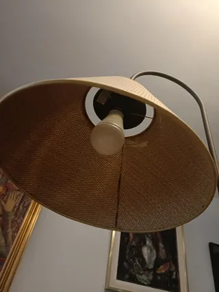 2 Lámparas de pie rústicas