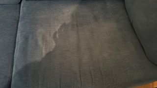 Sofá Cama Azul Tela