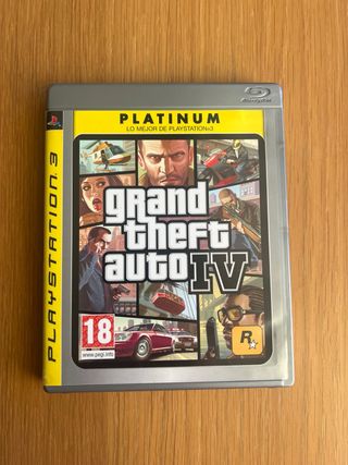 Grand Theft Auto IV PS3 Platinum