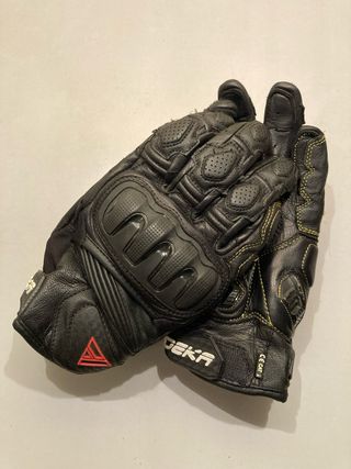Guantes de moto Modeka negros