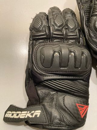 Guantes de moto Modeka negros
