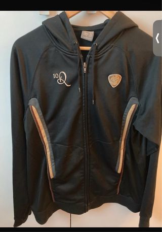 Chaqueta Nike Ronaldinho Negra y Dorada