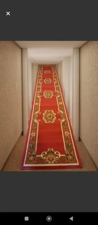 Tappeto Classico Rosso per Corridoio