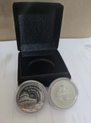 Moneda Colombia 20.000 Pesos 500 Años Santa Marta