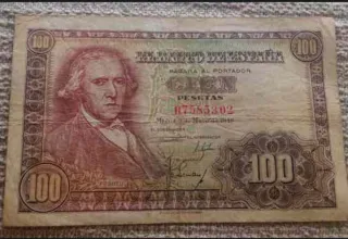 Billete 100 Pesetas España