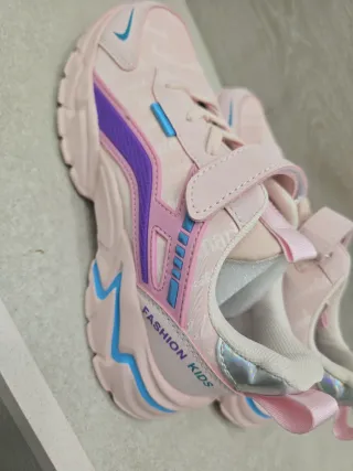 Zapatillas niña rosa talla 33