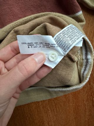 Jersey polo Zara rayas Talla XL