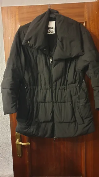 Bimba y Lola Chaqueta Negra Talla M-L