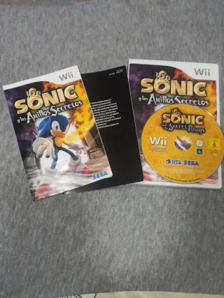 Sonic y los Anillos Secretos Wii PAL ESP