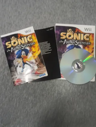 Sonic y los Anillos Secretos Wii PAL ESP