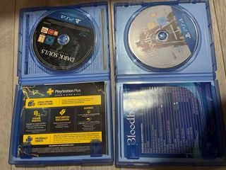 Colección Dark Souls y Bloodborne PS4