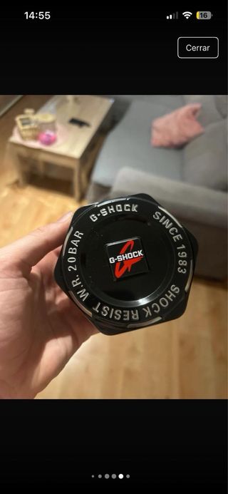 Reloj G-Shock Negro Multicolor