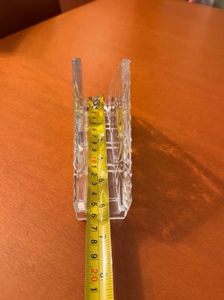 Portatovaglioli in cristallo decorato