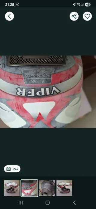 Capacete Viper Motocross