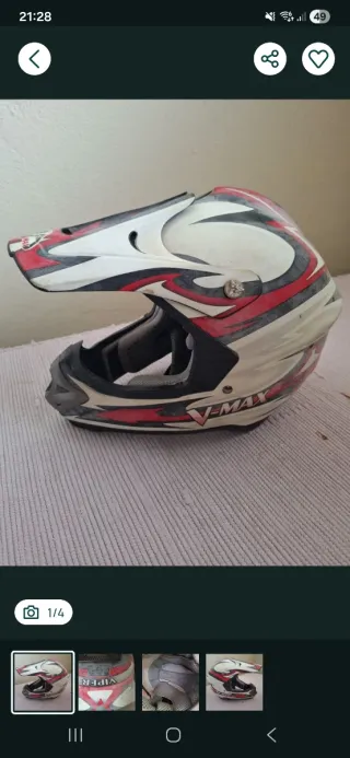 Capacete Viper Motocross