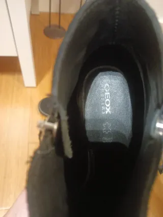 Botines Geox Negro .Talla 35