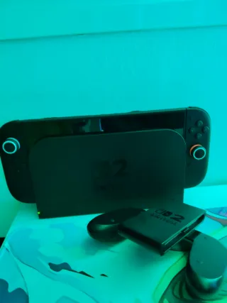 Nintendo Switch 2 con Pokémon leyendas Z y mandos