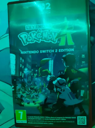 Nintendo Switch 2 con Pokémon leyendas Z y mandos