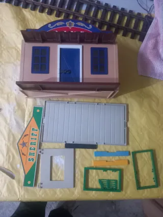 Playmobil Sheriff Edificio y Accesorios