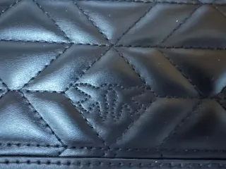 Borsa Pinko nera e dorata