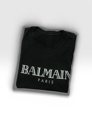 Camiseta Balmain Paris Negra