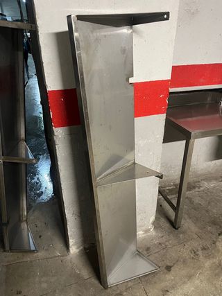 Balda acero inoxidable 150x35