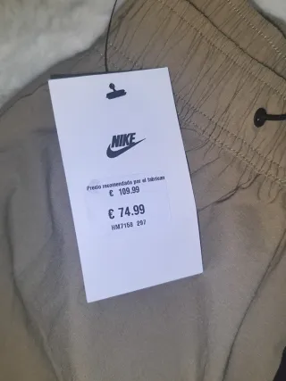 Chándal Nike Beige Original