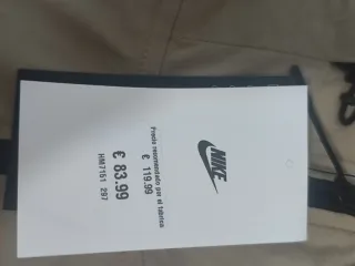 Chándal Nike Beige Original