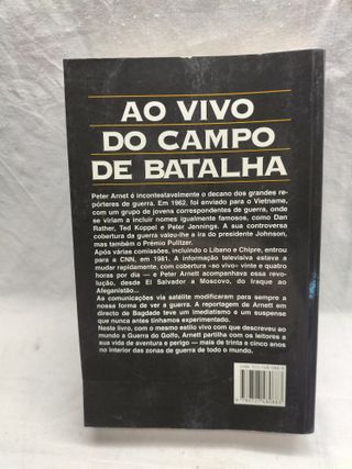 Livro "Ao Vivo do Campo de Batalha" - CXL4