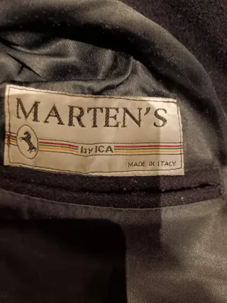 Cappotto Marten's by ICA blu Taglia M