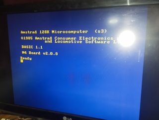 M4 Amstrad CPC 6128 & 464 sd incluida