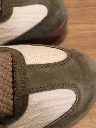 Zapatillas Adidas Verde y Blanco Preciosas!!