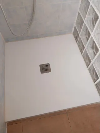 Cambio de plato de ducha