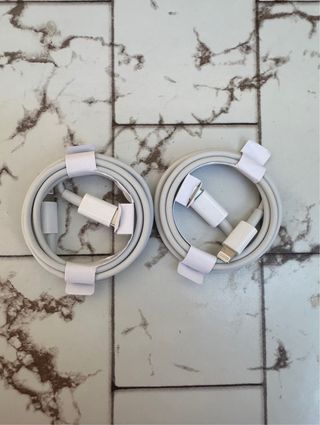 2 Cables iPhone Originales Apple