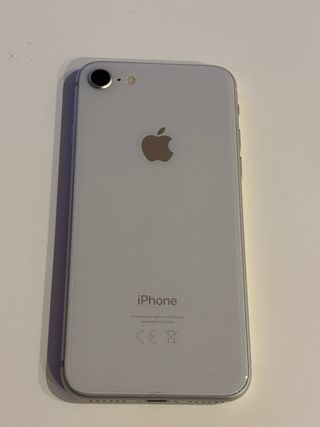 iPhone 8 128GB blanco – batería 100%  IMPECABLE