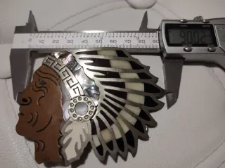 Fibbia cintura nativi americani