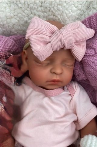 Bebé Reborn Silicona 43cm Boca Abierta