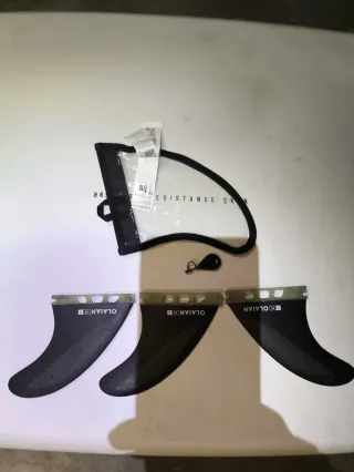 Quillas Surf Olaian 4"5 cajetín future