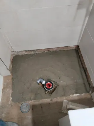 Cambio de plato de ducha